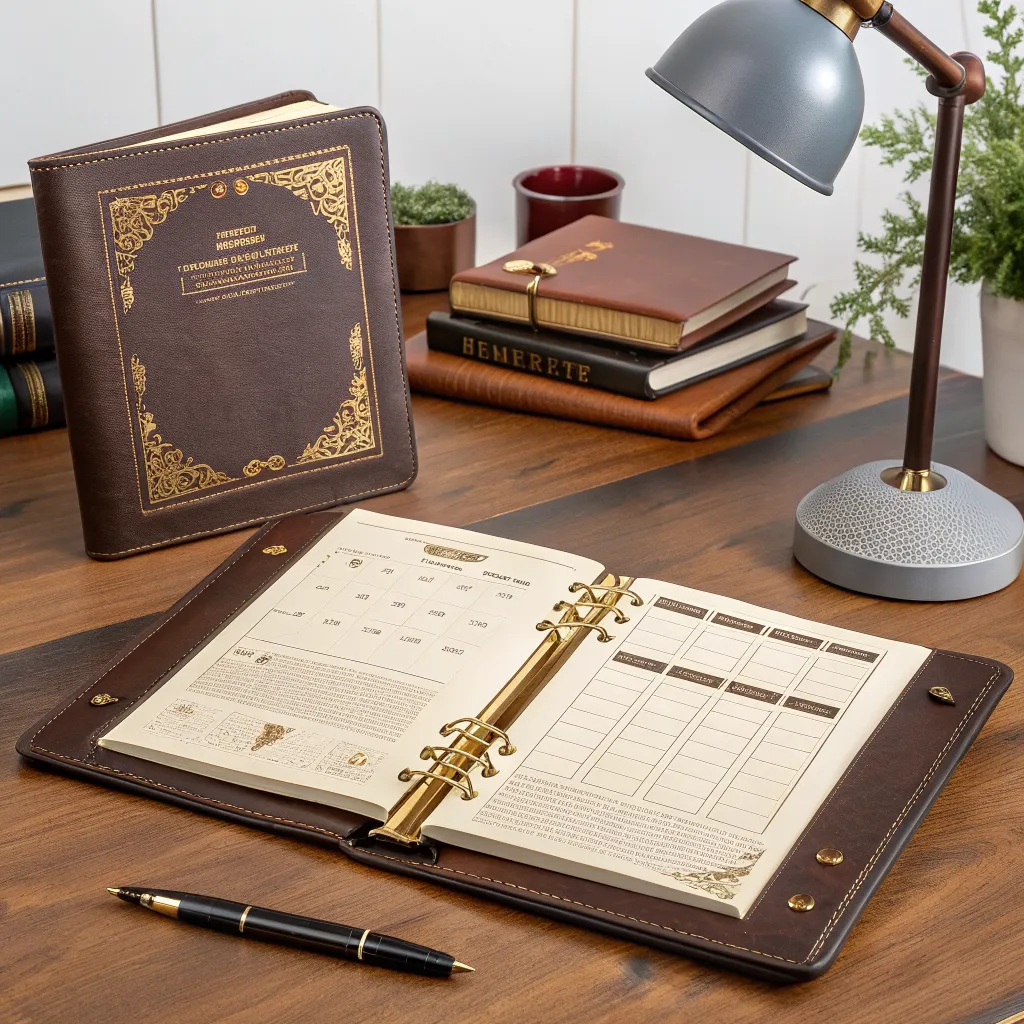 Vintage Calendar Composition